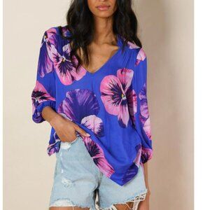 Anthropologie Hutch Half Sleeve Ashton Blouse